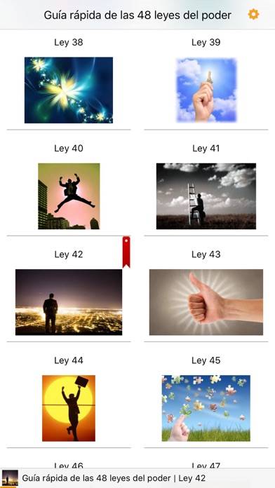 Guía Rápida de las 48 Leyes del Poder Captura de pantalla de la aplicación #4