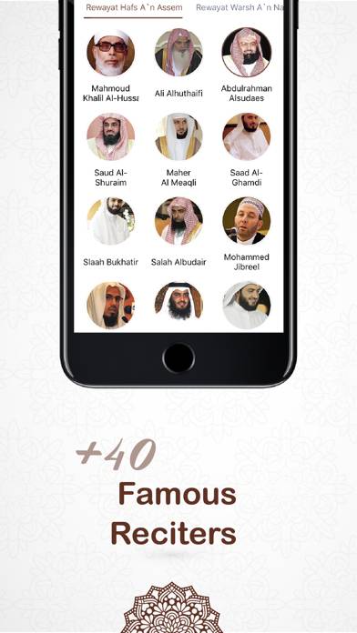 Quran Al Kareem القرآن الكريم Capture d'écran de l'application #3