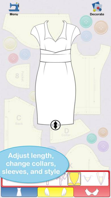 Fashion Doodle App screenshot #3