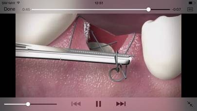 The Oral Surgery Suture Trainer Скриншот приложения #2