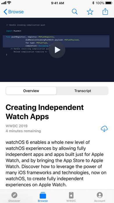 Apple Developer Capture d'écran de l'application #4