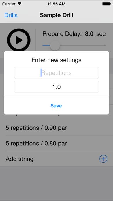 Dry Fire Timer App-Screenshot #2