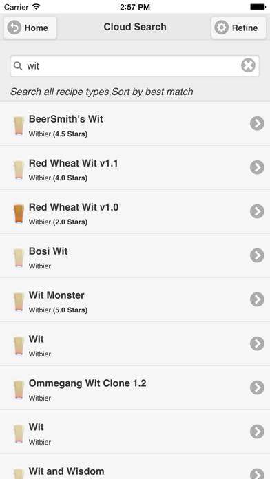 BeerSmith Mobile Home Brewing Captura de pantalla de la aplicación #4