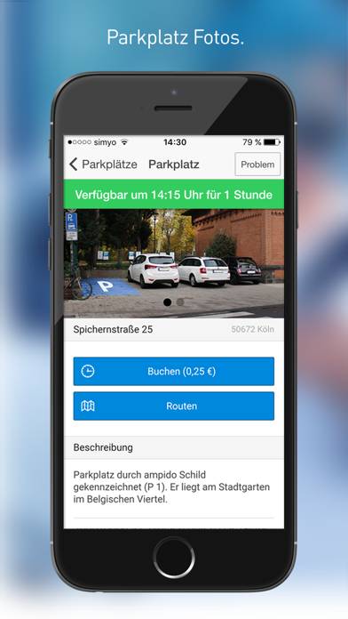 Parken? ampido App screenshot