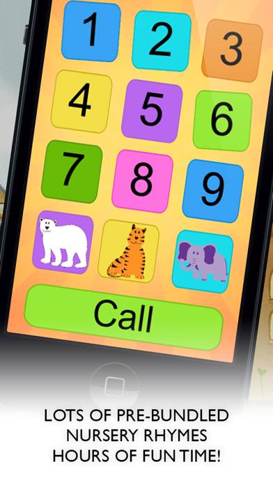 Adorable Toy Phone Baby Game Captura de pantalla de la aplicación #1