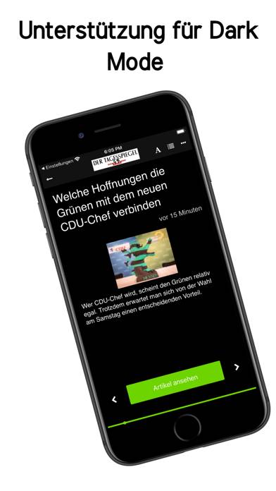 Deutsche Zeitungen Nachrichten App-Screenshot