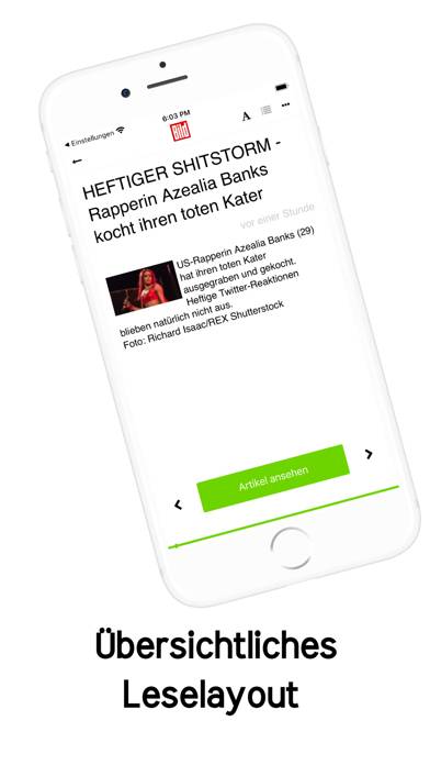 Deutsche Zeitungen Nachrichten App-Screenshot