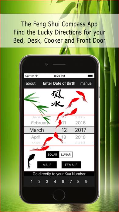 Feng Shui Kua Compass App screenshot #1