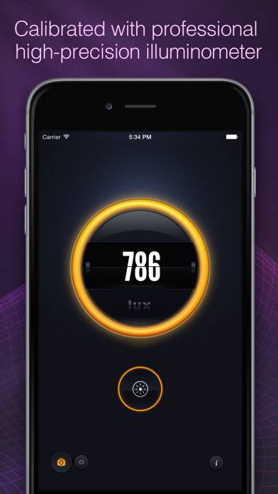 Light Meter Schermata dell'app #1