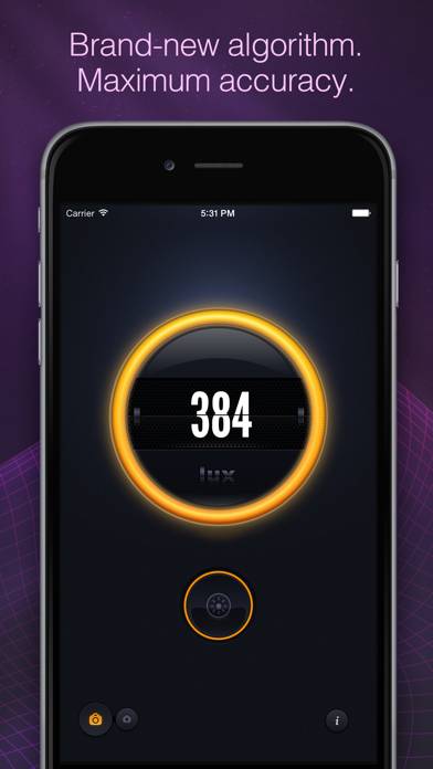 Light Meter Schermata dell'app #2