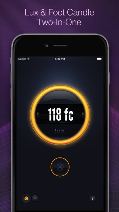Light Meter Schermata dell'app #3