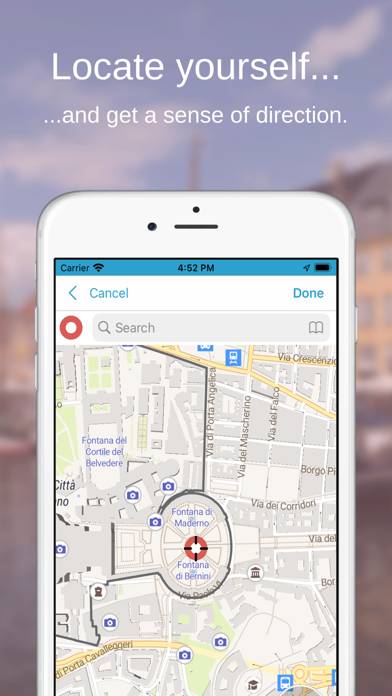 Rome on Foot : Offline Map App-Screenshot #2