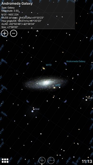 Stellarium Mobile Sky Map Captura de pantalla de la aplicación #6