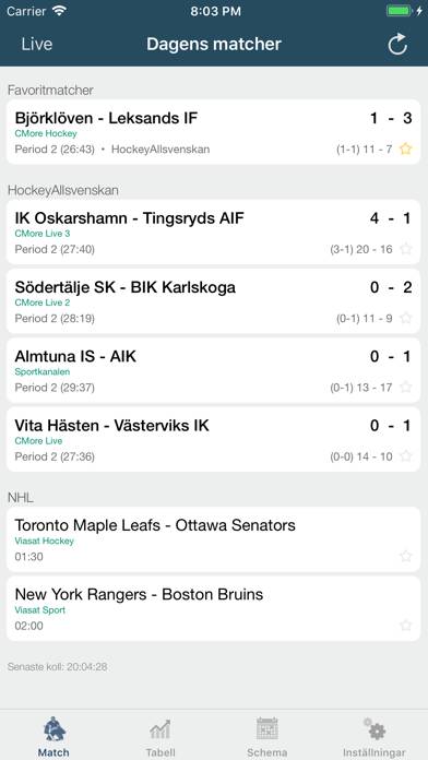 Sportstats App screenshot #3