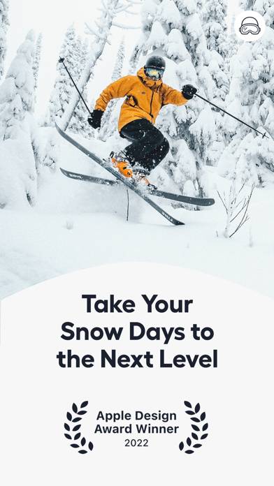 Slopes: Ski & Snowboard Capture d'écran de l'application #1
