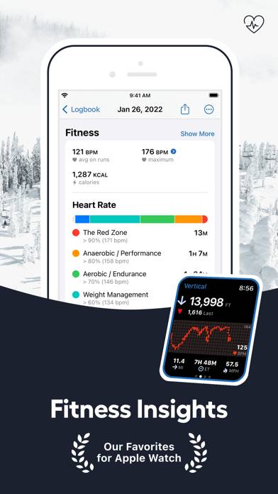 Slopes: Ski & Snowboard Captura de pantalla de la aplicación #6