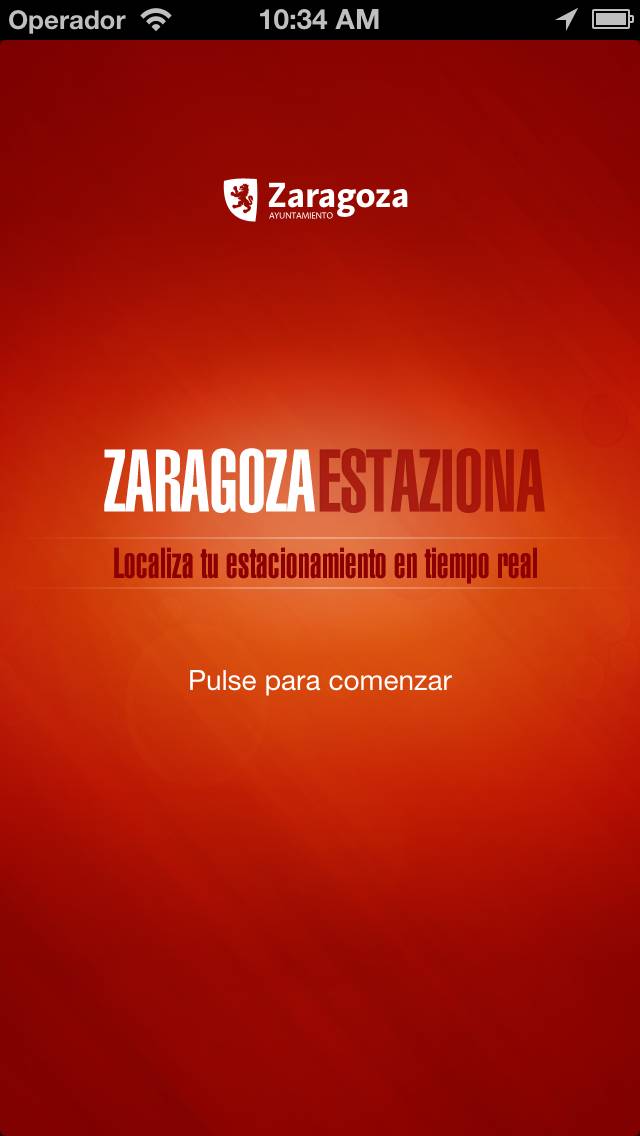 Zaragoza Parking Captura de pantalla de la aplicación #1