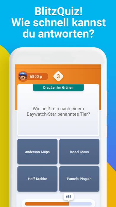 Quizduell Spiel-Screenshot