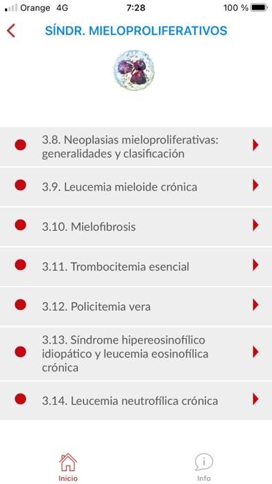 Manual de Hematología 2022 App screenshot #3