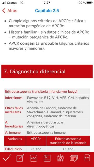 Manual de Hematología 2022 App screenshot #5