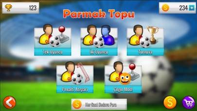 Parmak Topu Spiel-Screenshot
