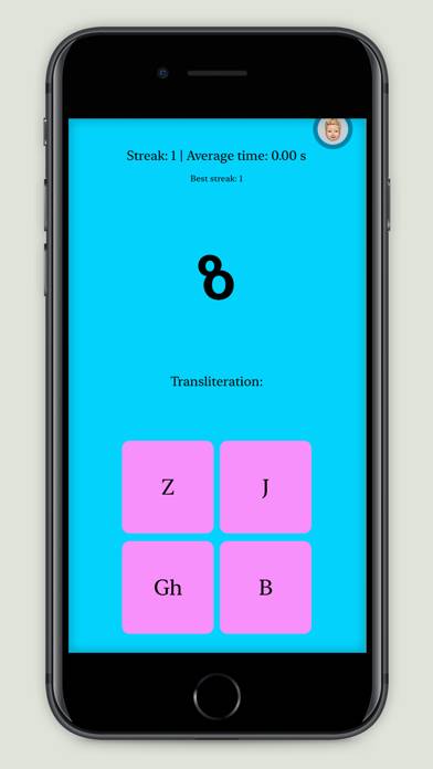 Georgian Letters (Mkhedruli) App screenshot #4