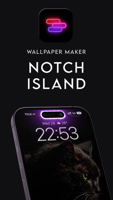 Notch Island - Wallpaper Maker