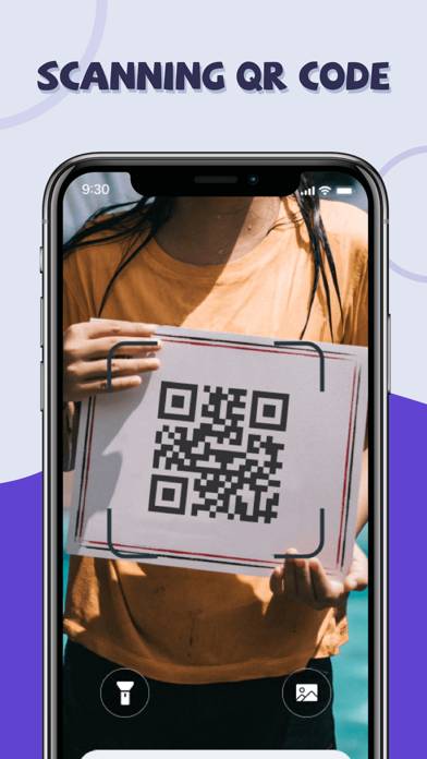Easy QR Reader & Maker Captura de pantalla de la aplicación