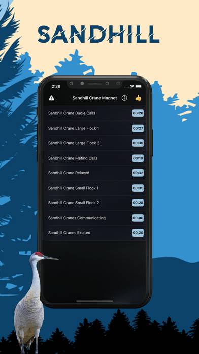 Sandhill Crane Magnet App screenshot #1