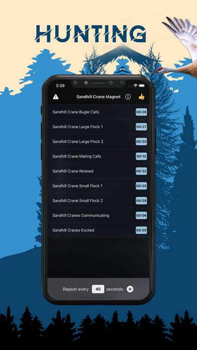 Sandhill Crane Magnet App screenshot