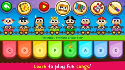 Piano Kids Music Songs Schermata dell'app #1