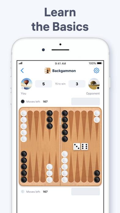 Backgammon App skärmdump #1