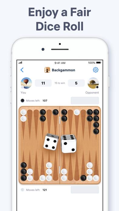 Backgammon App skärmdump #3