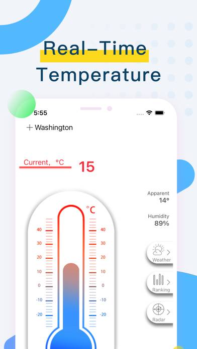 Thermometer Pro- no ads Capture d'écran de l'application #1