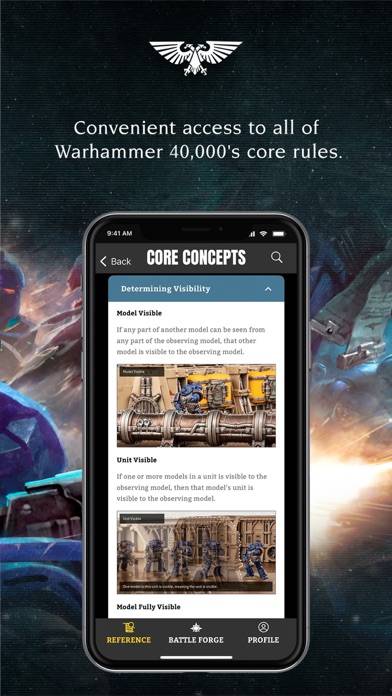 Warhammer 40,000: The App App screenshot #2