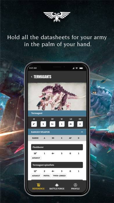 Warhammer 40,000: The App App skärmdump #3