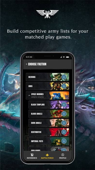 Warhammer 40,000: The App App screenshot #4