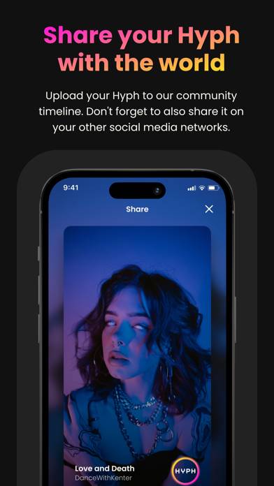 Hyph App skärmdump
