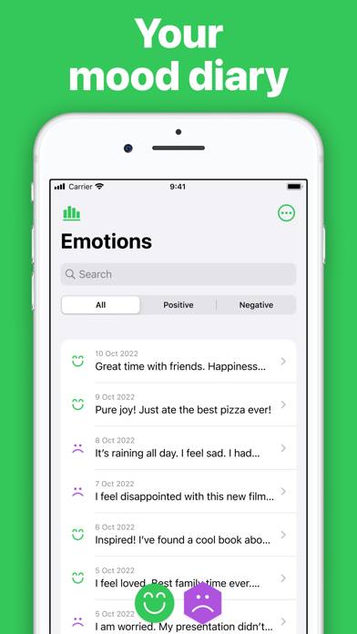 Emo: Emotion Tracker App screenshot #1
