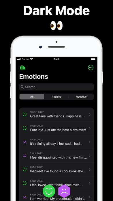 Emo: Emotion Tracker Captura de pantalla de la aplicación #6