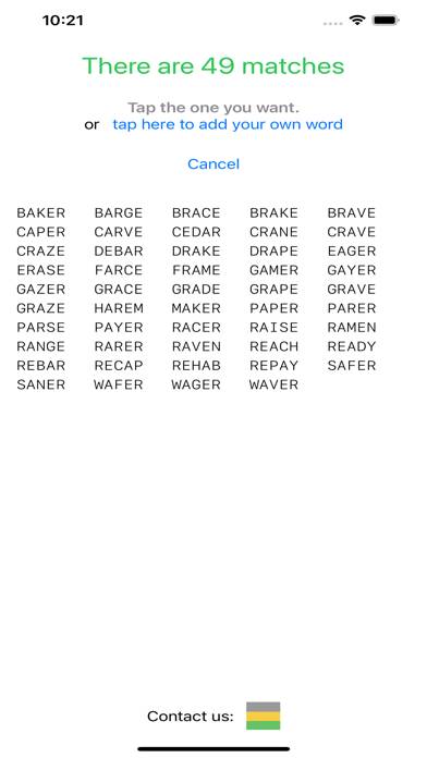 Word Chaser game screenshot