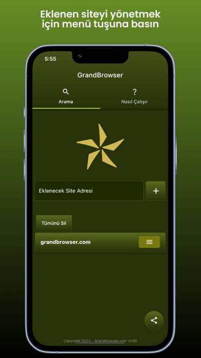 Grandbrowser App screenshot #3