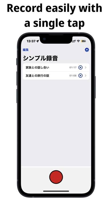 Simple Voice Recorder App screenshot #1