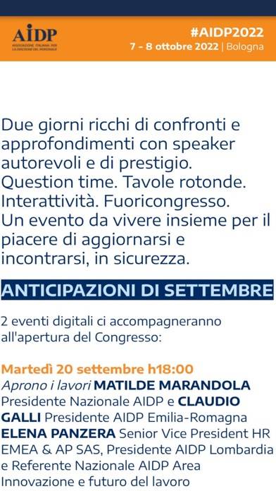 Congresso nazionale AIDP