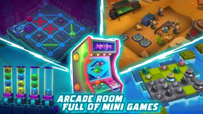 Tiny Robots Portal Escape schermata del gioco