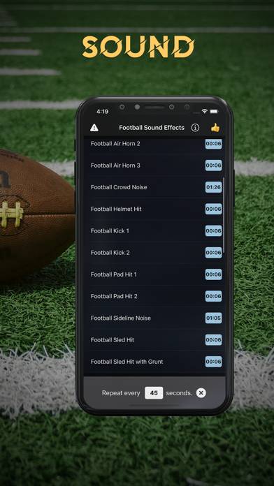 Real Football Sound Effects App screenshot #2