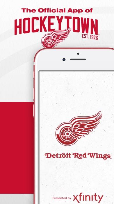 Detroit Red Wings App screenshot