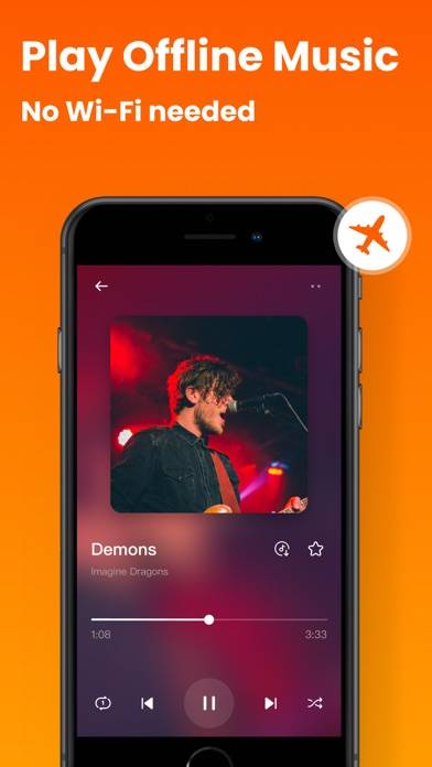 Offline Music Player: MX Music Captura de pantalla de la aplicación #2