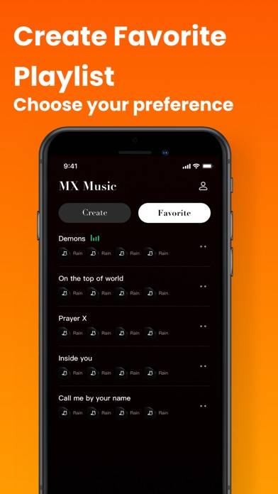 Offline Music Player: MX Music Captura de pantalla de la aplicación #5