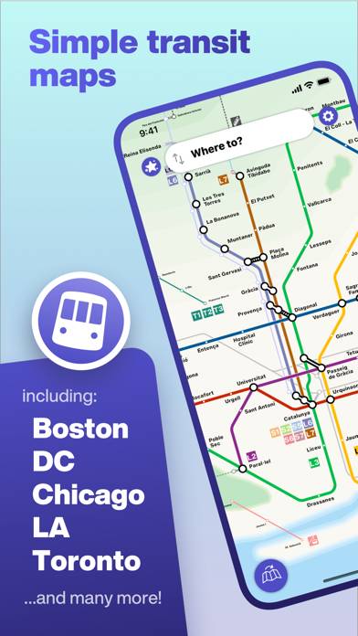 Mapway: City Journey Planner App screenshot #1